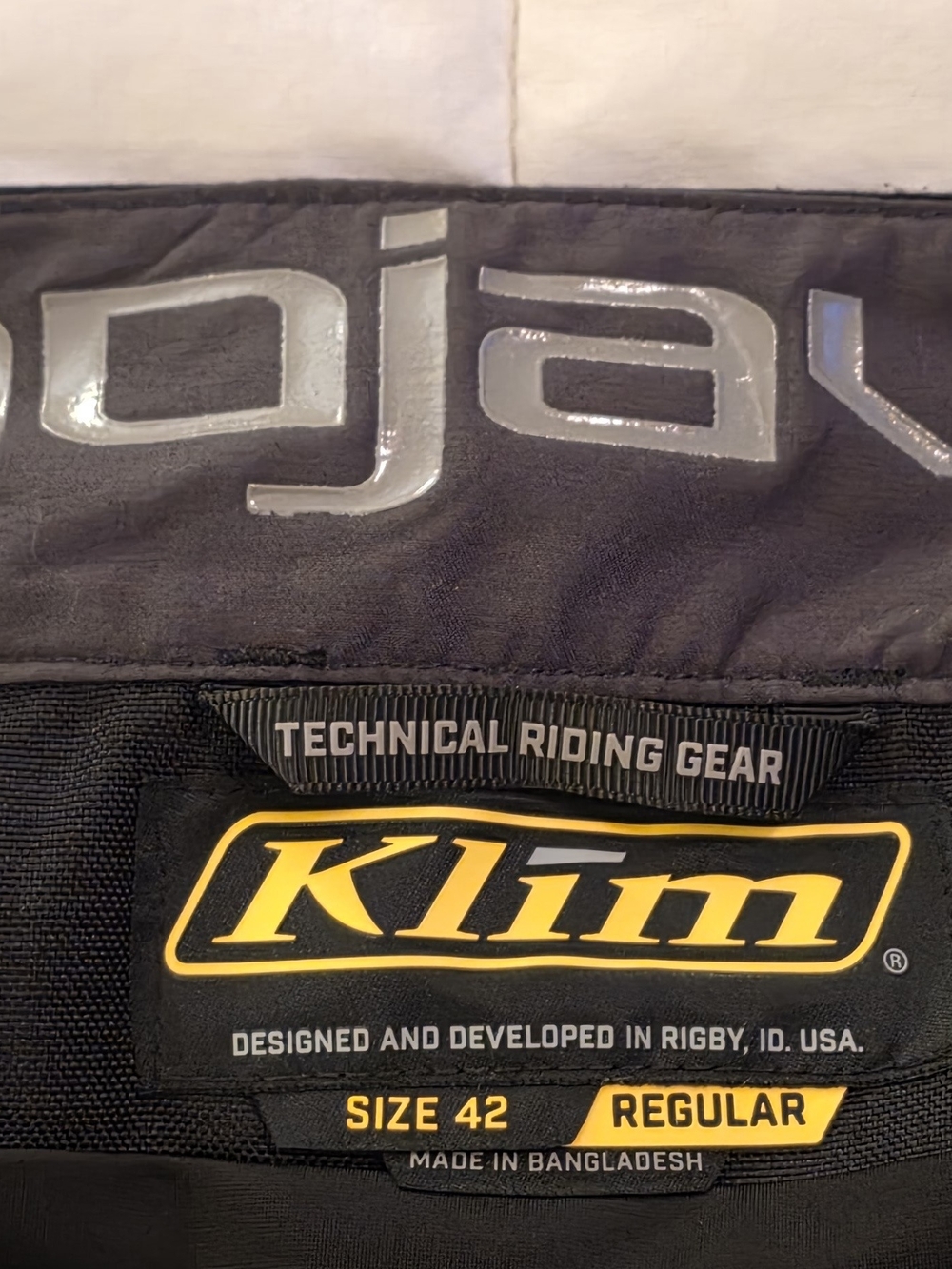 Mens Black Motorcycle Riding Pants - Picture 7 of 8